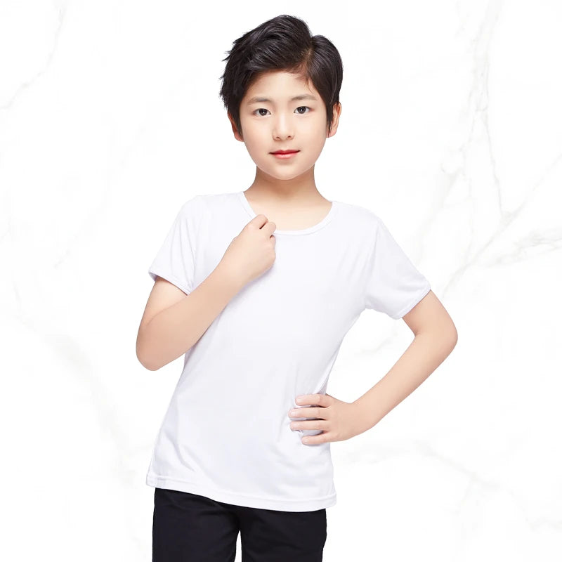 Ballroom Dancing Practice Wear Boy Men Latin Dance Top Pants Suit White Black Latin Shirt Dance Costume 2020