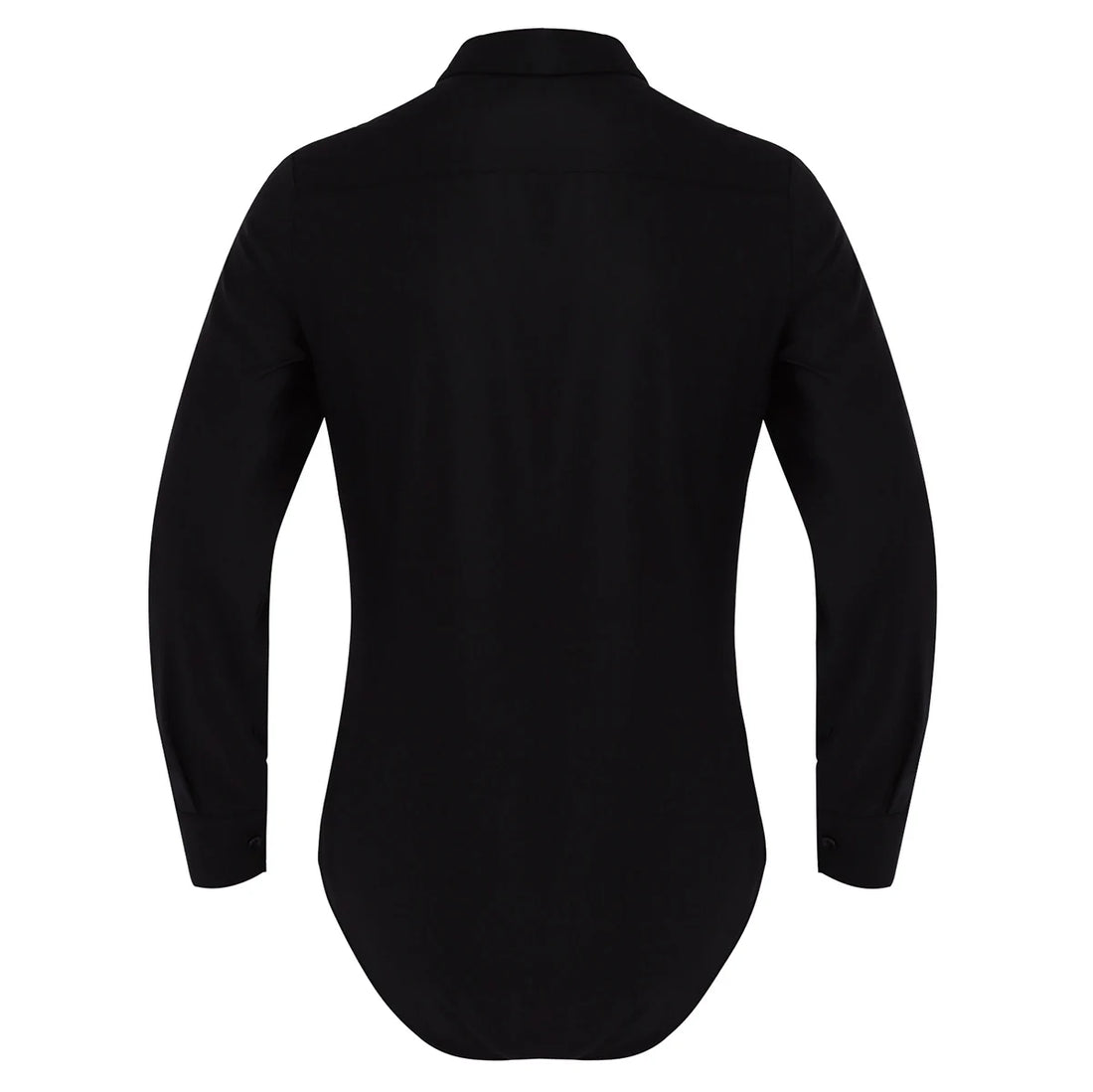 Mens Long Sleeve One-piece Dance Shirt Turn-down Collar Button Down Latin Modern Dance Bodysuit Shirt Tops Dance Costumes