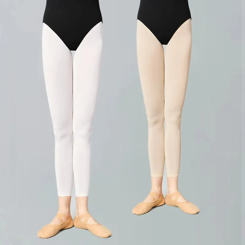 Girls Women Ballet Tights 60D Footless Dance Tights Ballet Stockings Kids Pantyhose for Dancing Ballet Leggings Gymnastic Tights