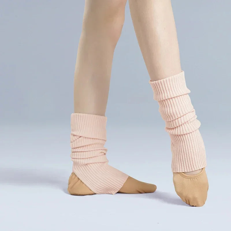 Girls Women Stocking Long Short Warm Leggings Dance Knitted Leg Warmers Professional Warm Ballet Socks for Ballet Dancing
