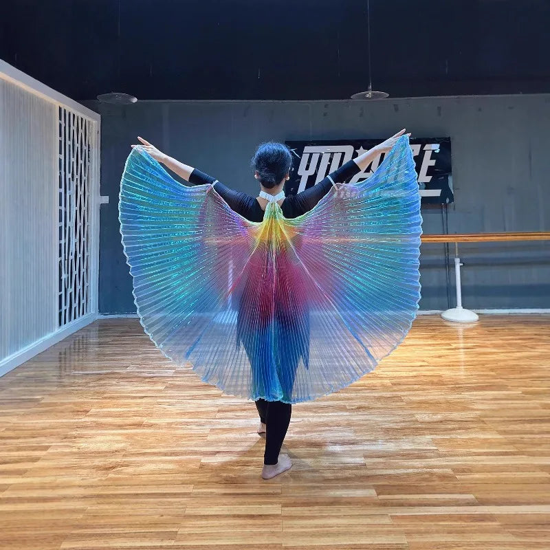 Belly Dance For Adult Wing Symphony Cloak Hand Hook Wings Dance Stage Performance Hanging Neck Wings Accessories Props