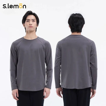 S.lemon Modern Dance Long-Sleeve Top Professional Ballet Dancewear for Men Autumn/Winter