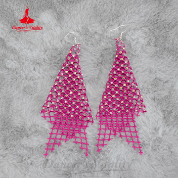 BellyDance ModernDance Earrings Customization Senior AB Stones  Accessory Belly Dance Competition Accessory