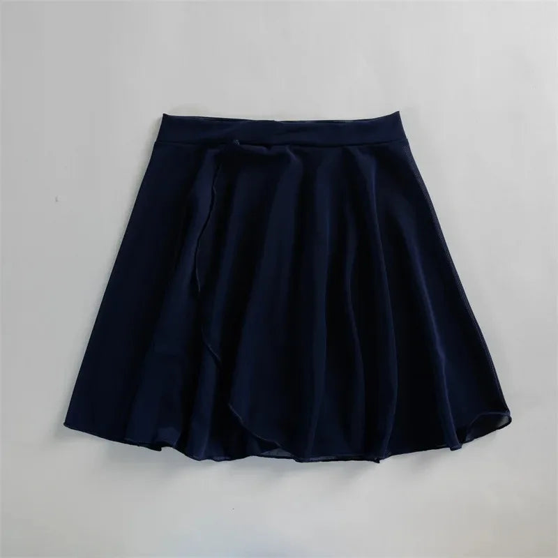 Multi-Color Adult Women's Mesh Wrapped Ballet Dance Skirts High-Quality Yoga Sports Skirts for Daily Wear Fashionable for Girls
