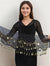 Belly dance oriental belly dance costumes Belt Women 140cm Sequins Tassels Chiffon Hip Scarf for Thailand India Arab dance Belts