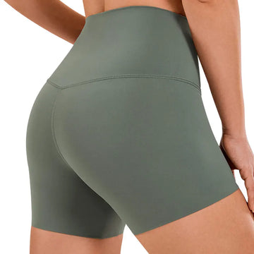 2024 Newest Yoga Shorts For Women High Waisted and Hip Lifting Shark Pants With Elastic Wide Waistband Base Workout Shorts