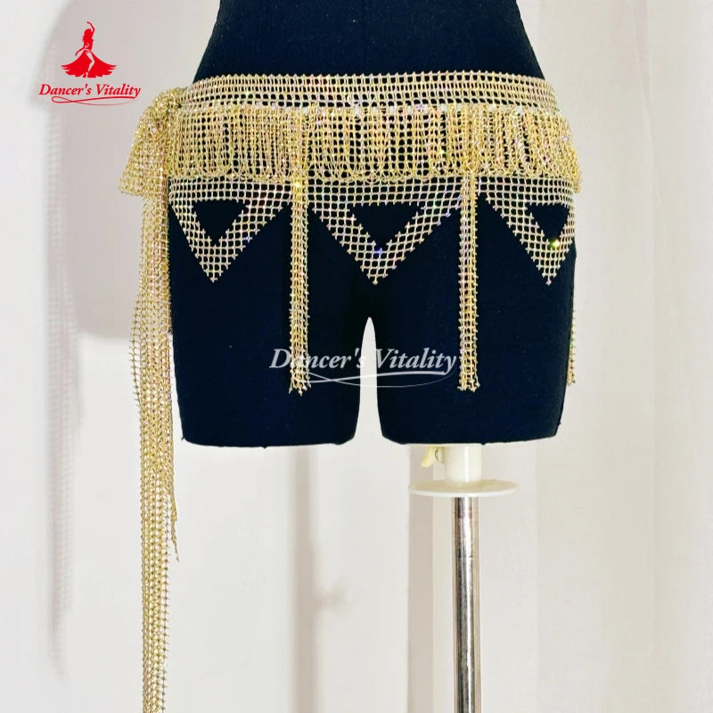 BellyDance Belts Women's Belly Dancing Practice Fringe Hip Scarf Adult Oriental Dance Performance Accessories Waist Chain