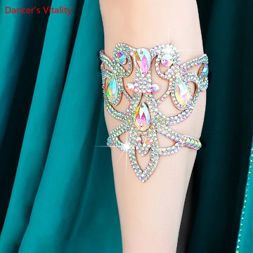 belly dancing accessory for women bellydancing stones foot ring dance performance jewelry