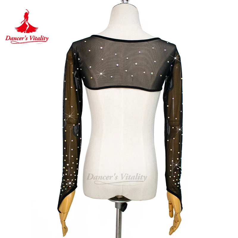 BellyDance Sleeves Comfortable Breathable Mesh Shoulder Sleeves Adult and Children Oriental Dance Practice Accessories