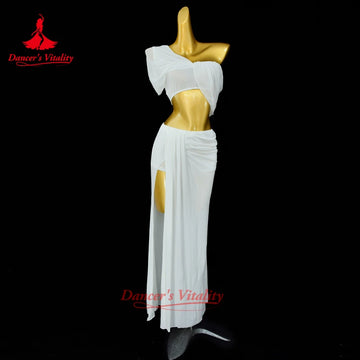 New BellyDance Costume Female Elegant Goddess Oriental Dance Pop Song Training Suit For Women Bellydancing Clothing Top Skirt