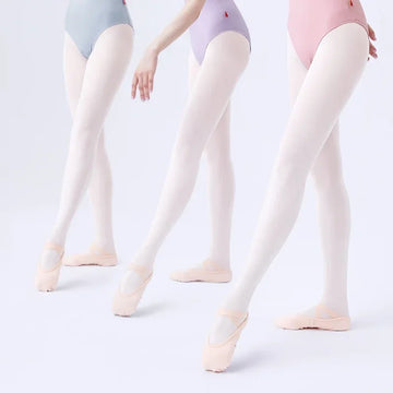 Girls Ballet Tights Dance Pantyhose Gymnastics Dance Stockings Microfiber Seamless Women Professional Dance Tights 80D 90D