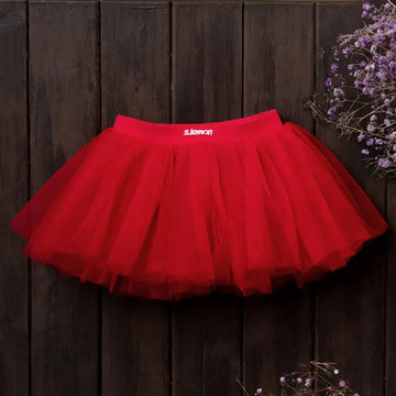 Girls Ballet Skirt Tulle Half Skirt Kids Cute Puffy Princess Dance Skirt Performance Practice Versatile Wear