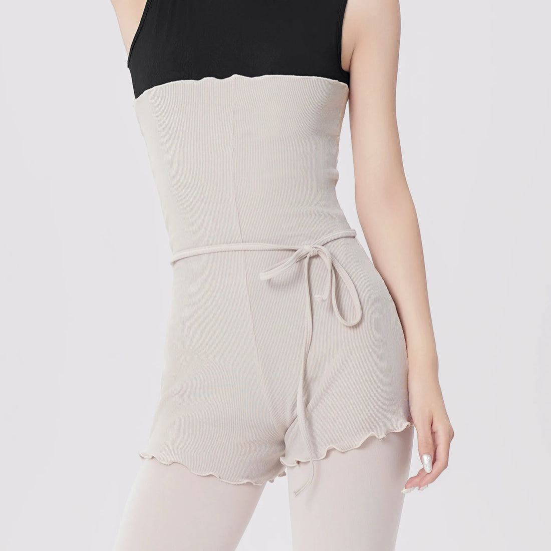 Women Girl Ballet shorts Knitted Waist-supporting Shorts for Yoga High Waist Dance Shorts Fitness Athletic Workout Pilates Short