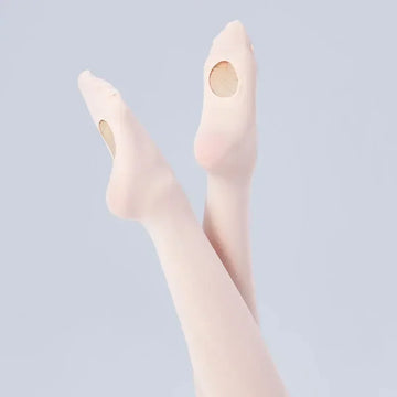 New Girls Woman Ballet Tights 60D Convertible Tights Ballet Stockings Ballet Leggings Dance Tights Seamless Pantyhose with Hole