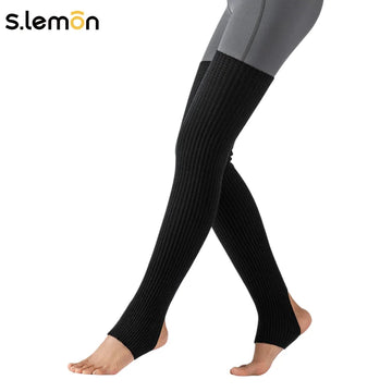 Dance Leg Warmers for Women – Thick Winter Over Knee Ballet Socks, Warm Knit Adult Practice Leg Warmers