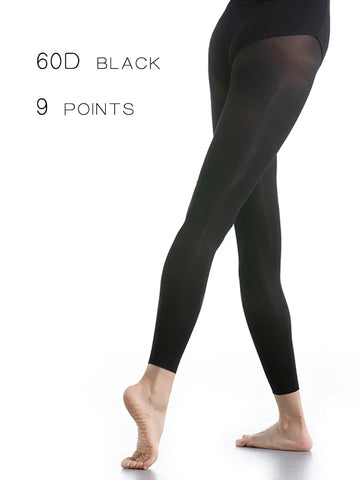 Girls Women 60D Footless Ballet Tights Dance Stockings Kids Pantyhose for Gymnastic & Dancing Ballet Leggings