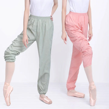 Women Ballet Dance Pants Elastic Waist Baggy Sport Pants Girls Adult Cycling Jogging Trousers Hip Hop Tracksuit Pants