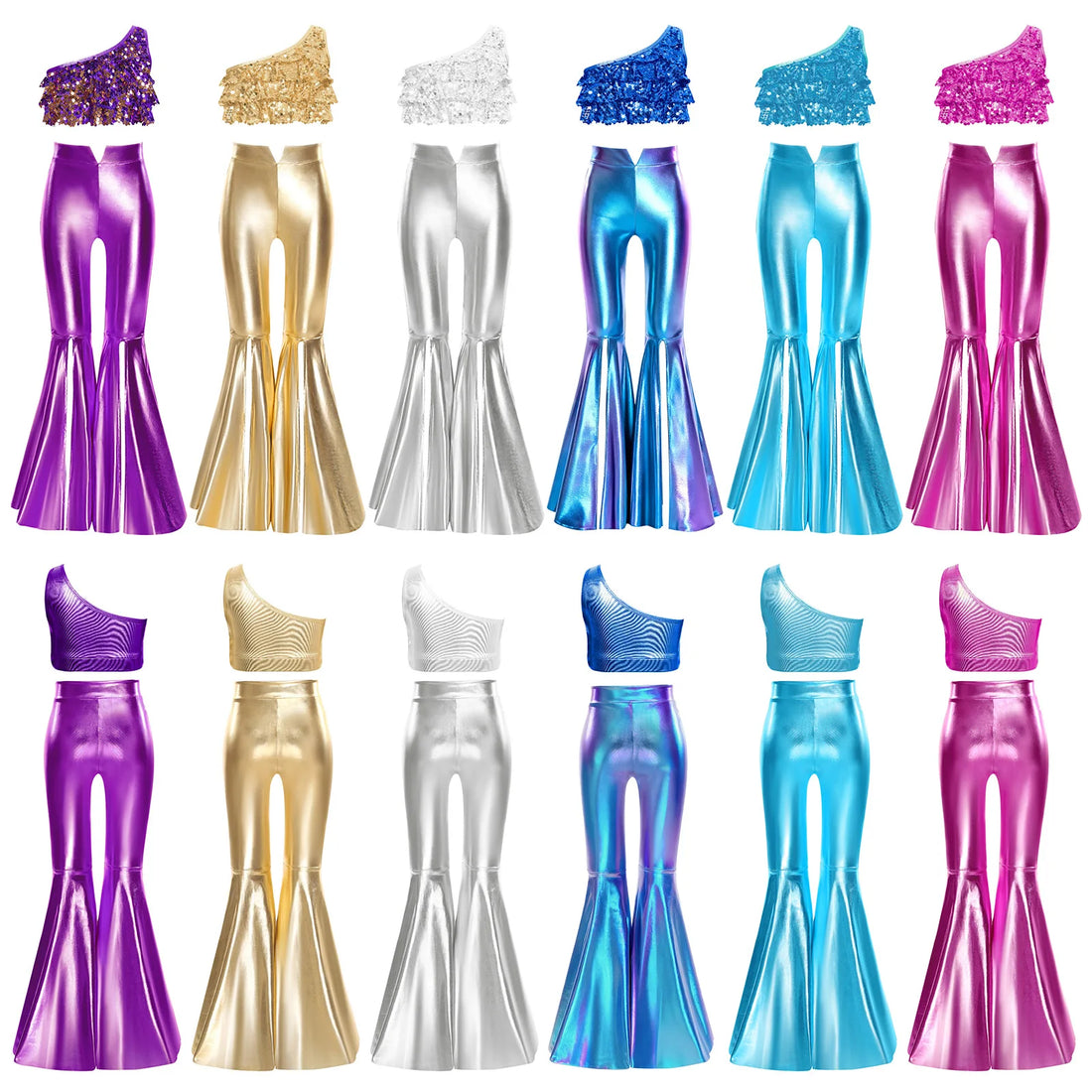 Kids Shiny Sequins Ballet Dance Unitard Dress Girls Modern Jazz Latin Samba Rumba Chacha Dance Competition Performance Costume