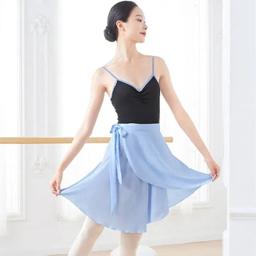 Ballet Skirts Women Girl  Wrap Chiffon Skirt Ballet Dance Modern Dance Skirts Adult Lace Up Dance Practice Costumes