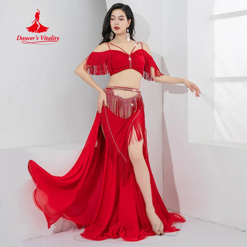 BellyDance Set for Women High-end Temperament Performance Costume Adult Female Oriental Dance Professional Practice Clothes