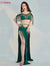 Belly Dance Professional Costumes Set Female Shining Performance Clothing Short Sleeves Top+long Skirt 2pcs Oriental Dance Wear