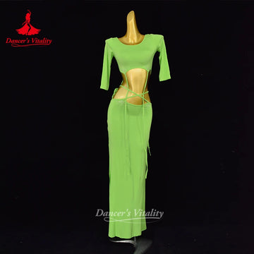 New Belly Dance Costume Set Soft and Comfortable Practice Clothes Adult Women Oriental Dance Costume
