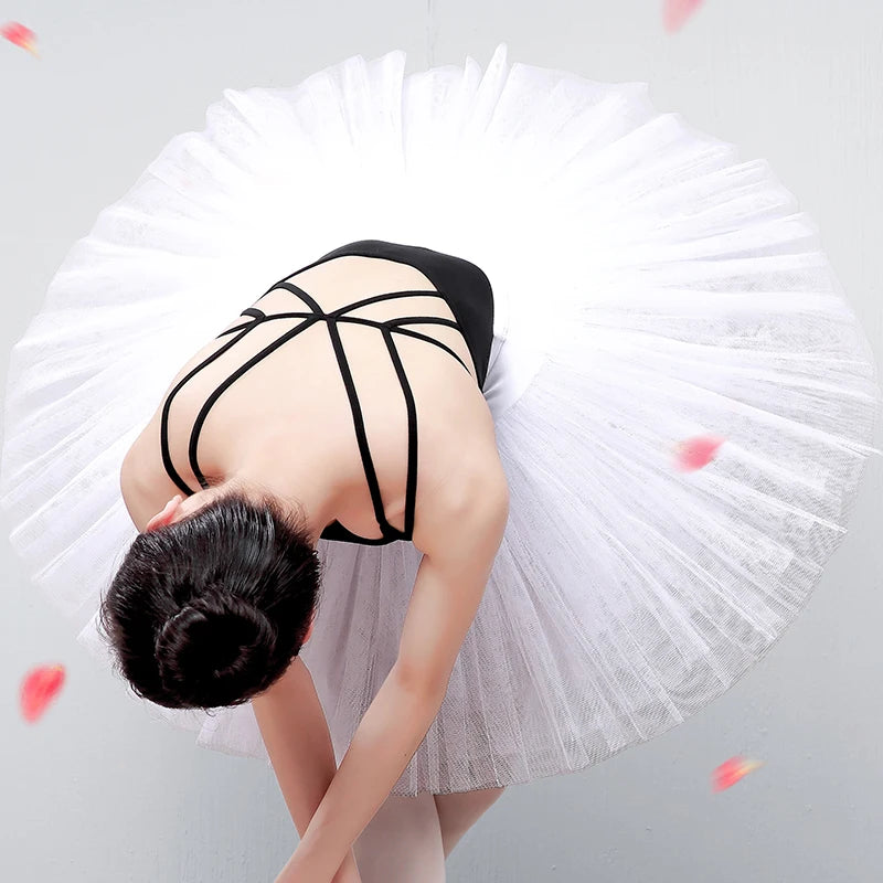 Women Ballet Tutu Dress Adult Swan Lake Tutu Skirt Girls Performance Dance Costumes Ballerina Tutu Dress Stage Dancewear