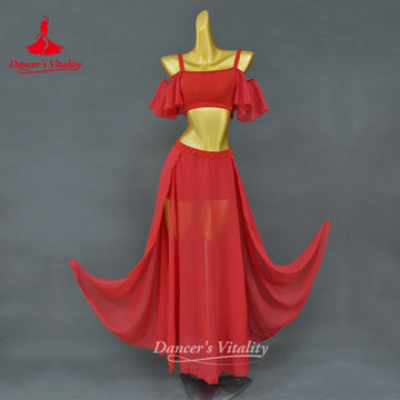 Belly Dance Practice Clothes for Women Advanced Elegant Performance Costumes for Adults Oriental Dance Clothing