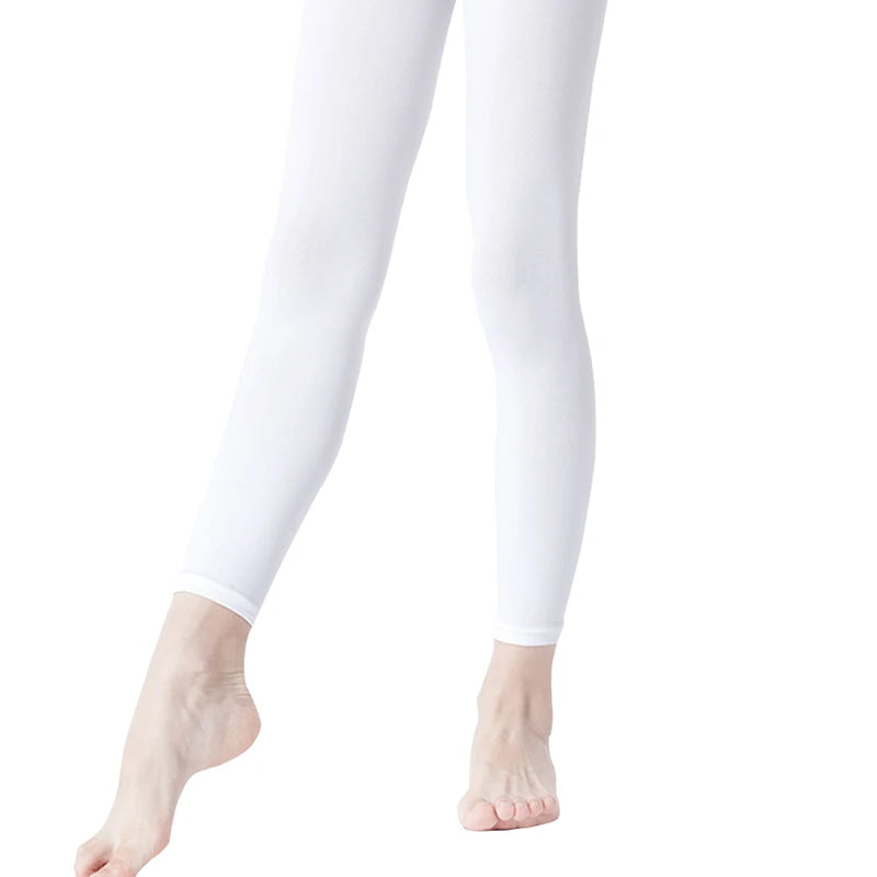 Girls Women 60D Footless Ballet Tights Dance Stockings Kids Pantyhose for Gymnastic & Dancing Ballet Leggings