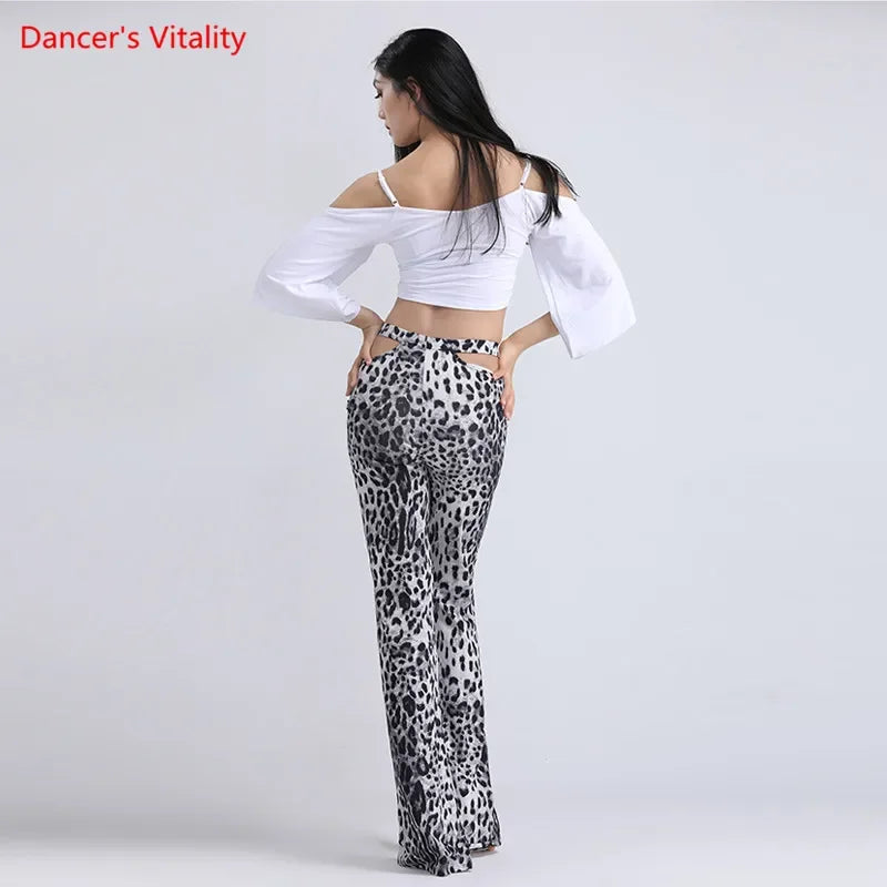 Belly Dance New Female Elegant Top Practice Clothes Suit Summer  Oriental Dancewear Sexy Profession Performance Pants Clothing