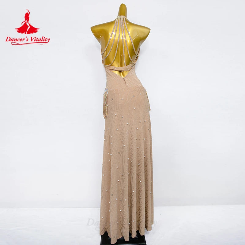 Belly Dance Performance Costume for Women High-end Elegant Fishtail Dresses Adult Oriental Dance Professional Practice Outfit